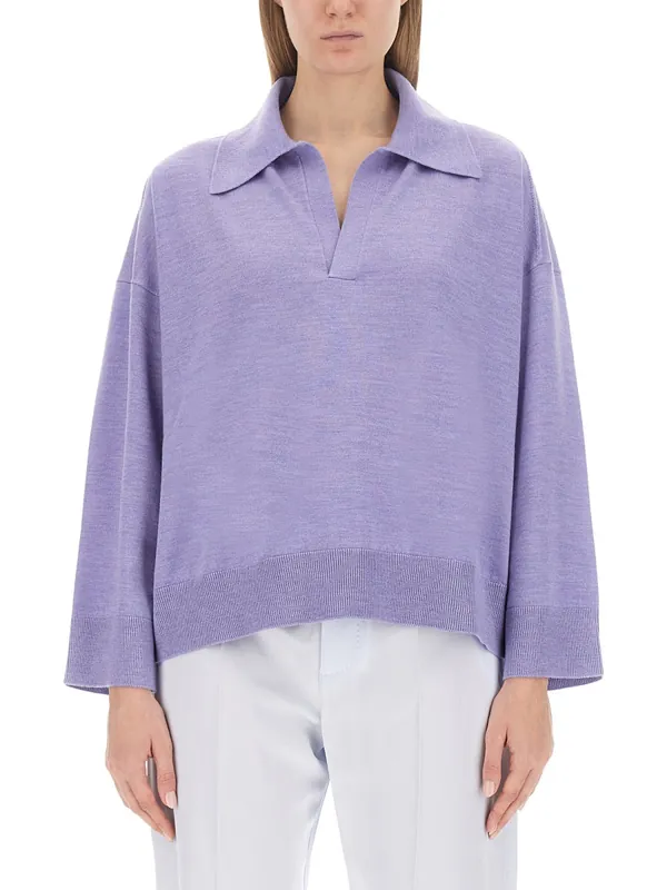Wool Polo. - Bottega Veneta
