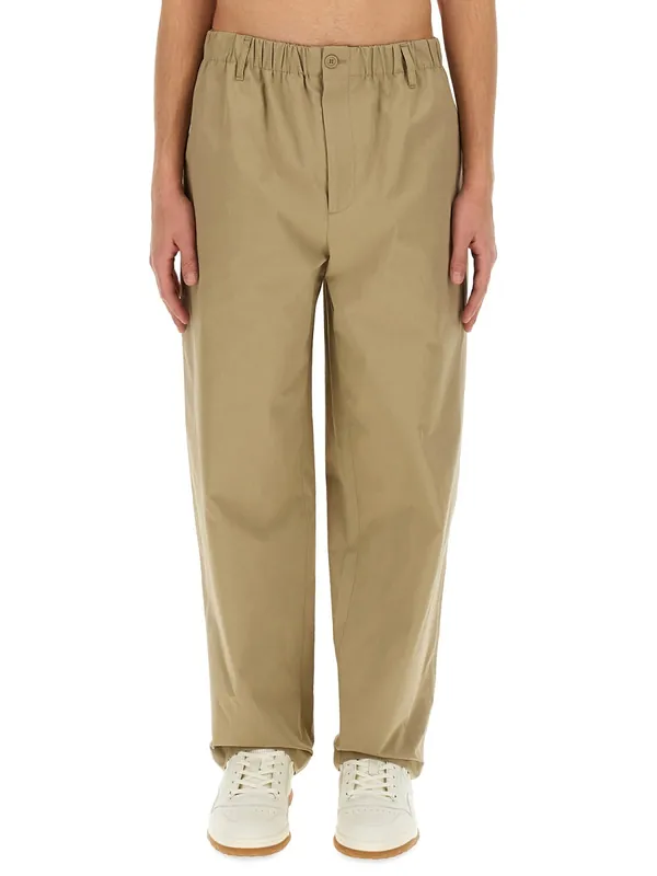 Heavy Cotton Poplin Pants - Gucci