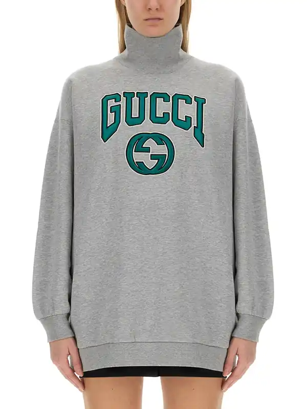 Sweatshirt With Embroidery - Gucci