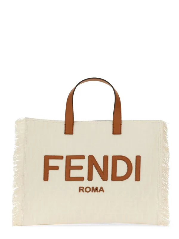 Ff Jacquard Bag - Fendi