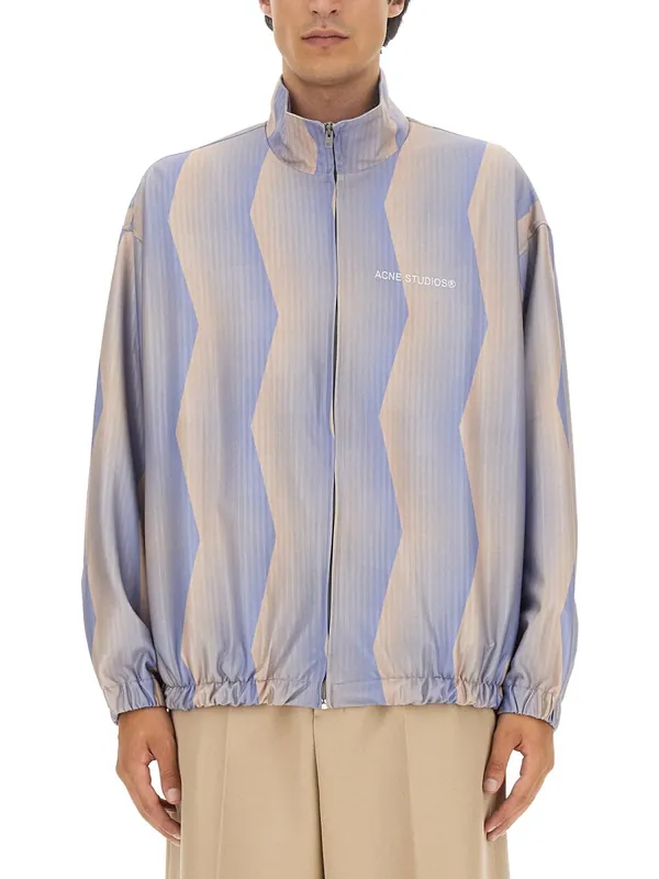 Jacket With Logo - Acne Studios