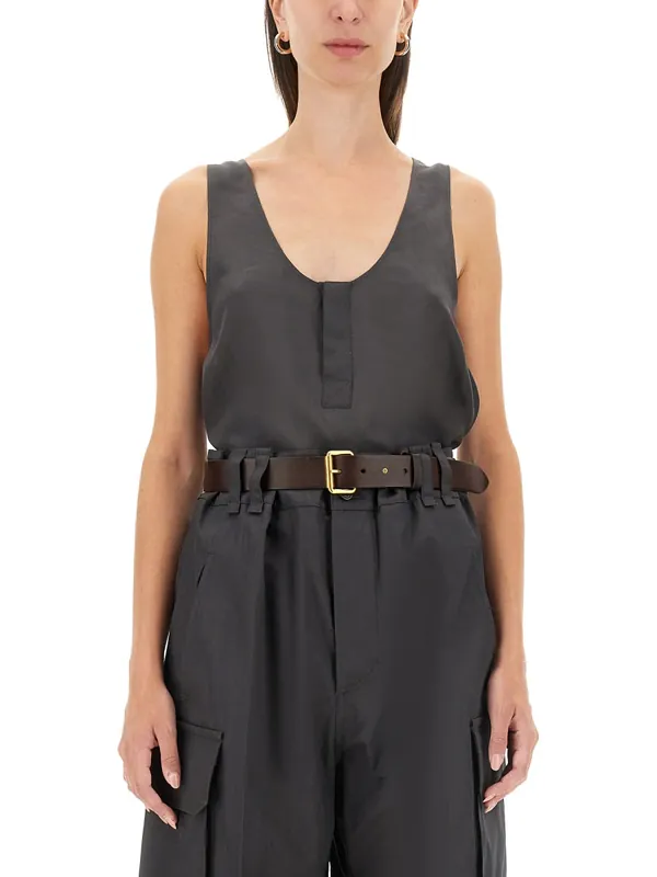 Tank Top "Henley" - Saint Laurent