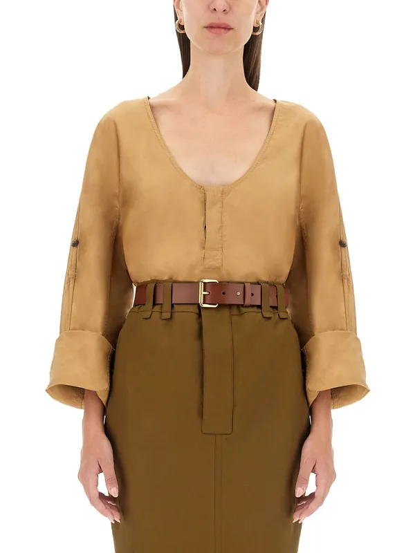 Blusa Henley - Saint Laurent