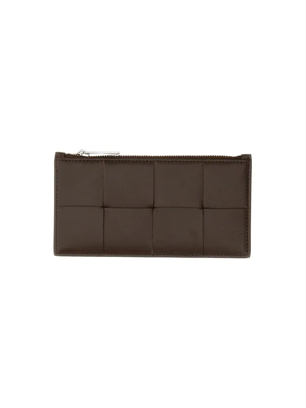 Zippered Card Holder - Bottega Veneta