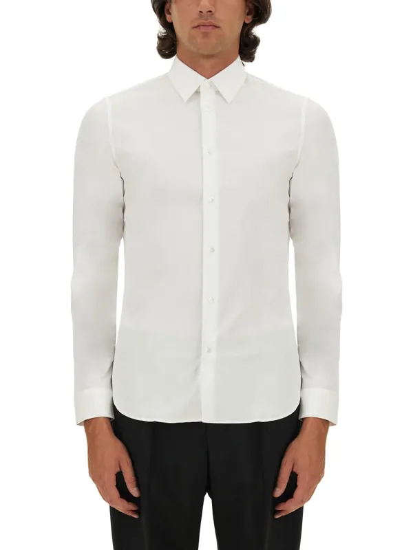 Stretch Cotton Poplin Shirt - Gucci