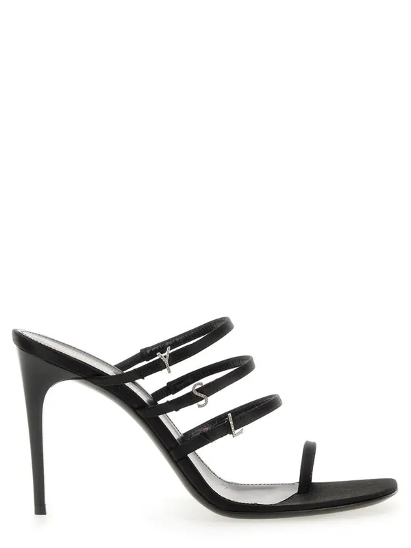 Leather Sandal - Saint Laurent