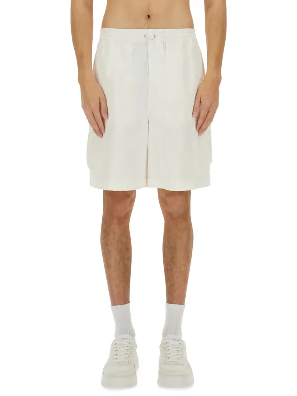 Cotton "Web" Shorts - Gucci