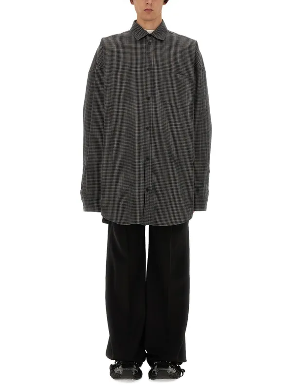 Large Fit Outerwear Shirt - Balenciaga