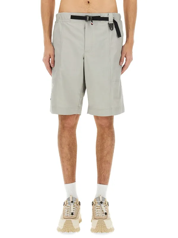 Belted Bermuda Shorts - Moncler Grenoble