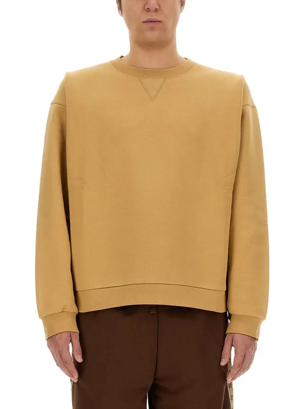 Sweatshirt With Web Ribbon - Gucci