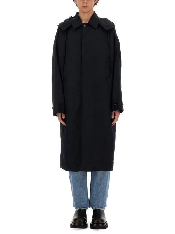 Hooded Trench Coat - Bottega Veneta