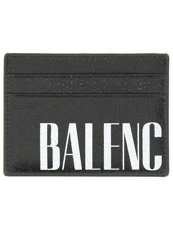 Leather Card Holder - Balenciaga