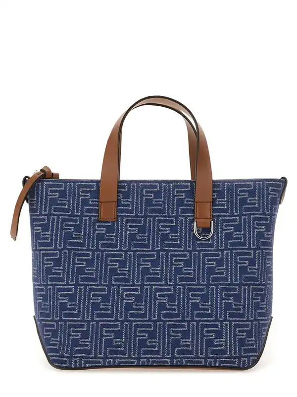 Ff Small Shopping Bag - Fendi