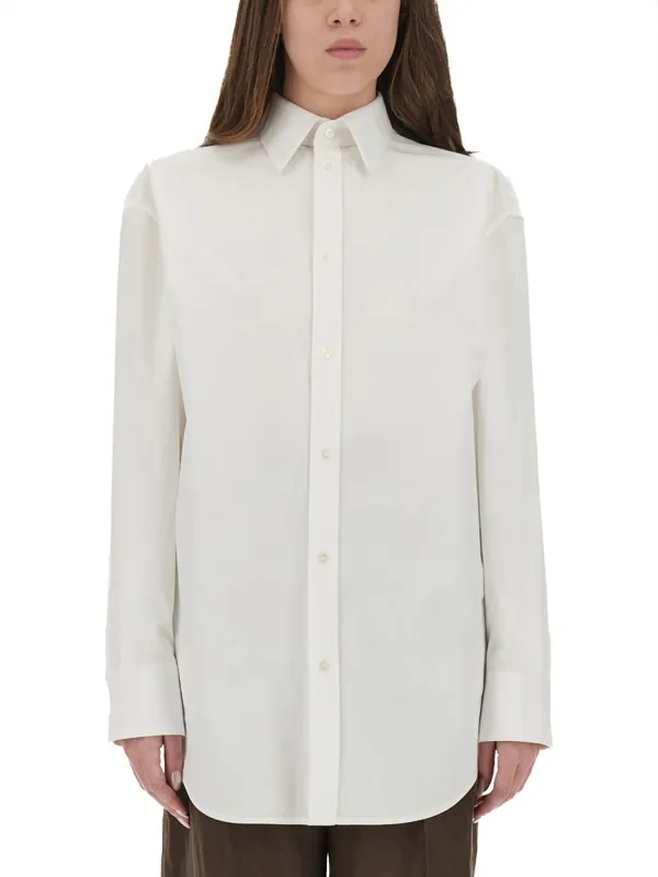 Cassandre Cotton Poplin Shirt - Saint Laurent