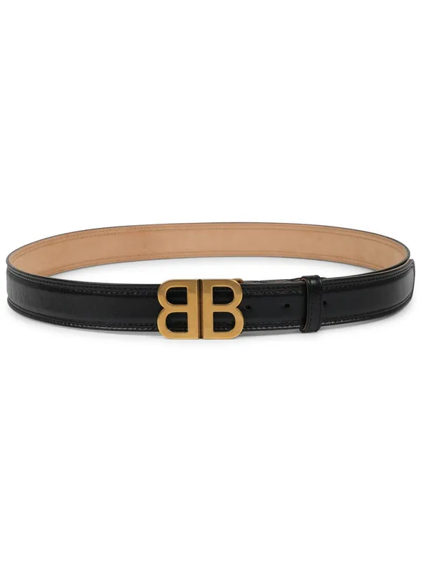 Belt With Logo Buckle - Balenciaga