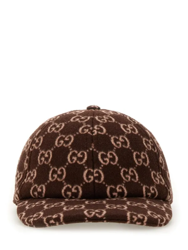 Gg Wool Baseball Hat - Gucci