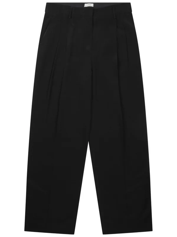 Straight Pants With Pleats - Toteme