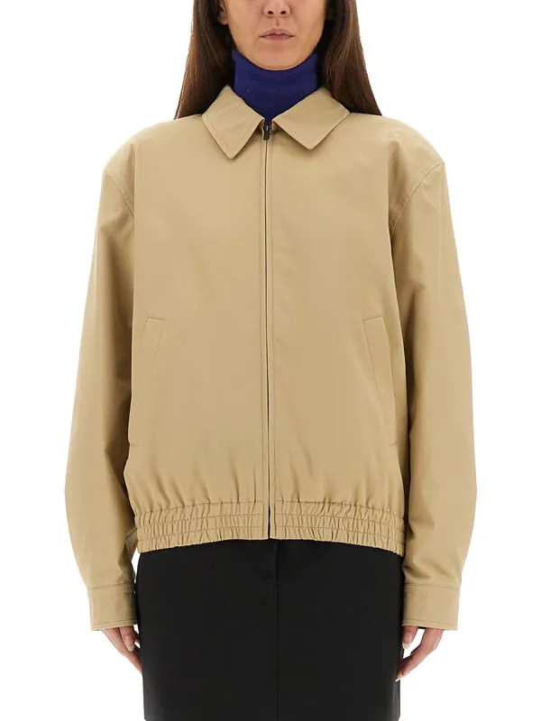 Cotton Serge Short Jacket - Saint Laurent