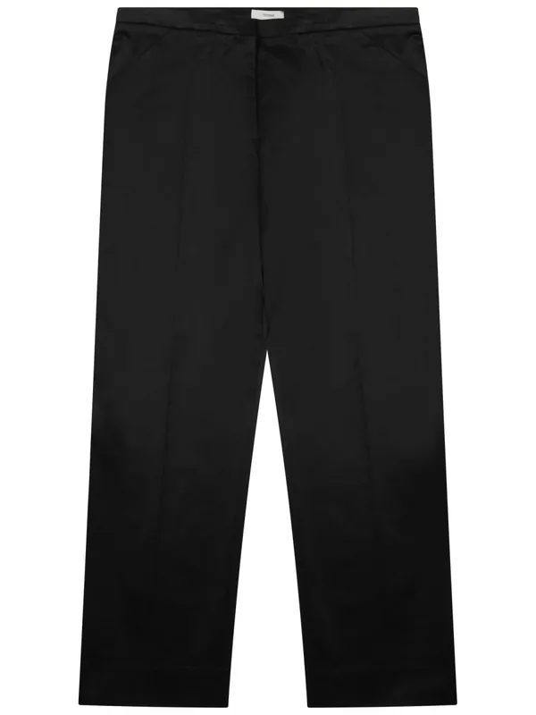 "Cropped" Straight Pants - Toteme