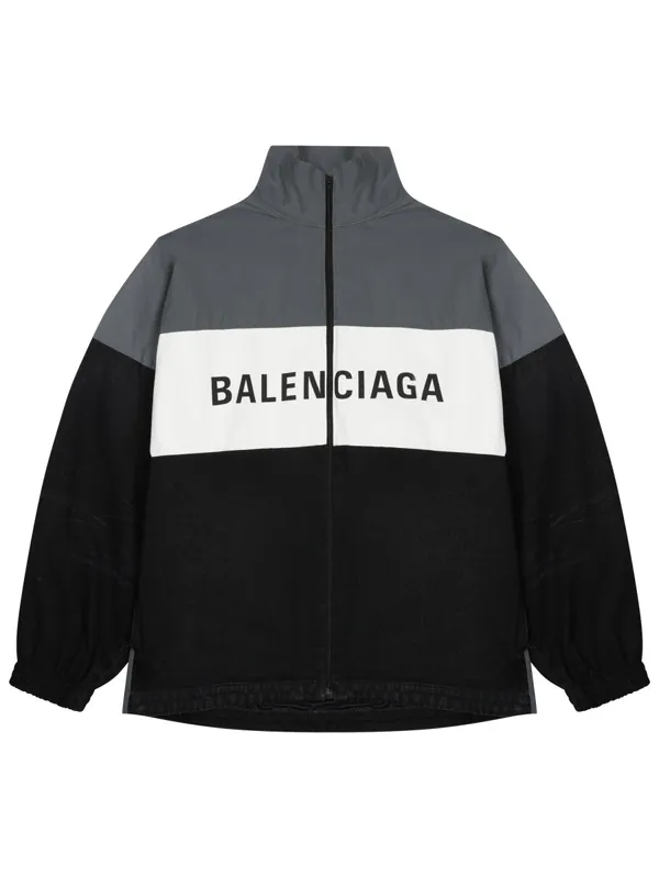 Jacket With Logo - Balenciaga