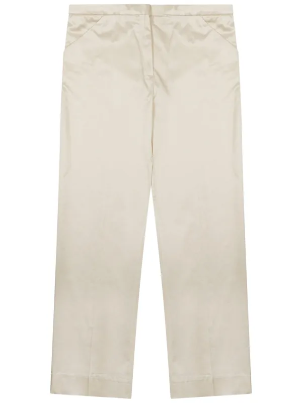 "Cropped" Straight Pants - Toteme