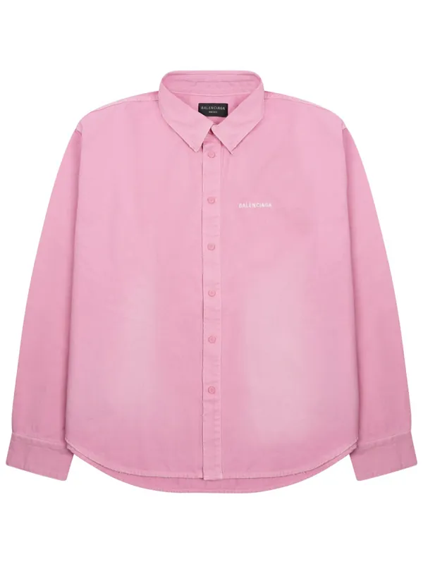 Shirt With Logo - Balenciaga