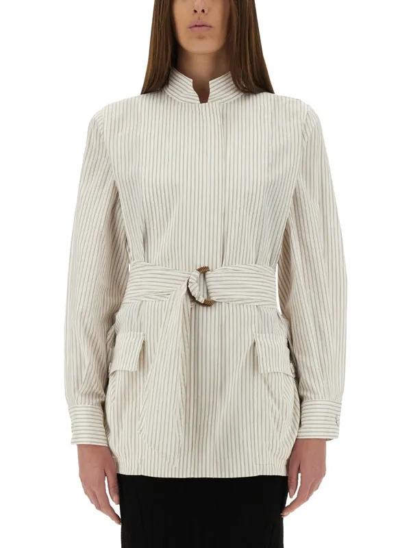 Cotton And Silk Blouson - Fendi