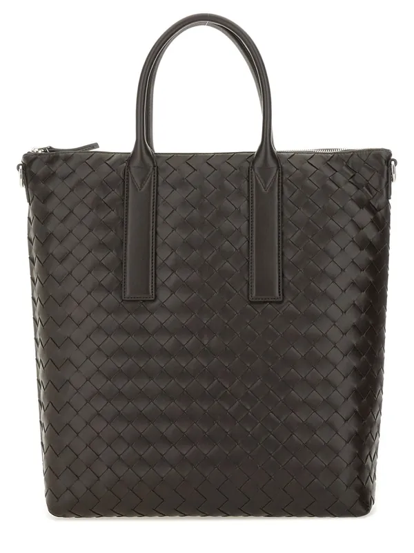 "North-South" Woven Tote Bag