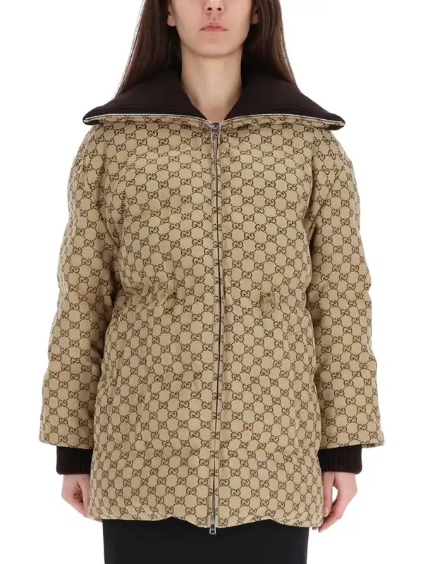 Quilted Down Jacket - Gucci