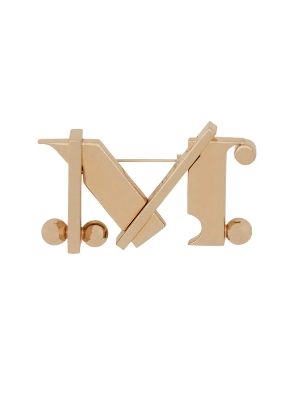 Monogram Brooch - Max Mara