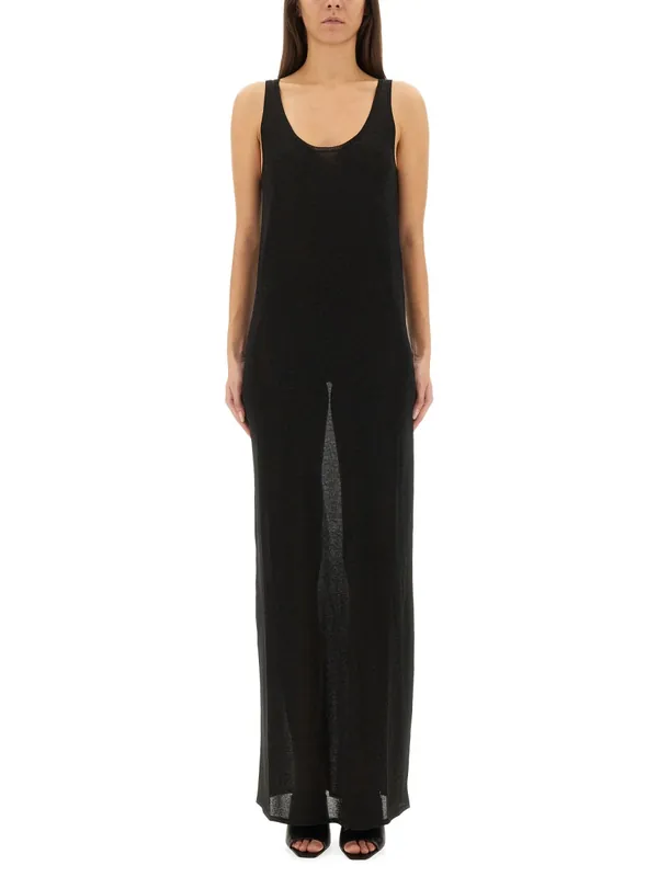 Lurex Knit Dress - Saint Laurent