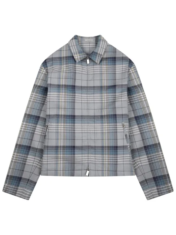 Zippered "Check" Shirt - Dior