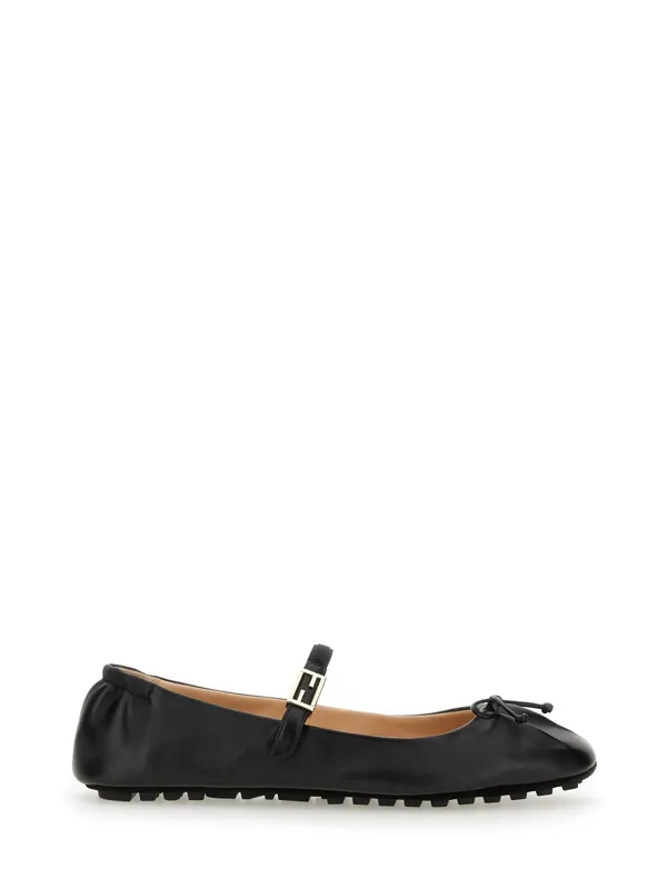 Ballerina With Ff Baguette Pattern - Fendi