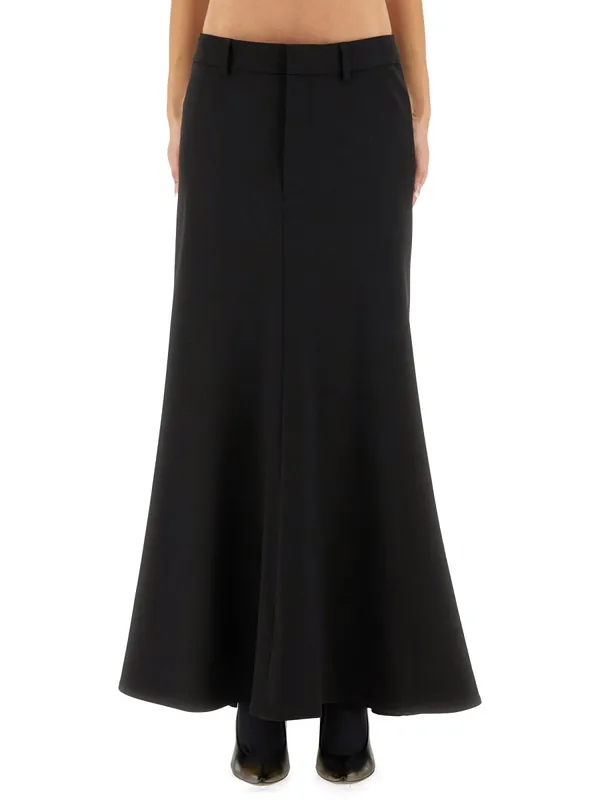"Godet" Maxi Skirt - Balenciaga