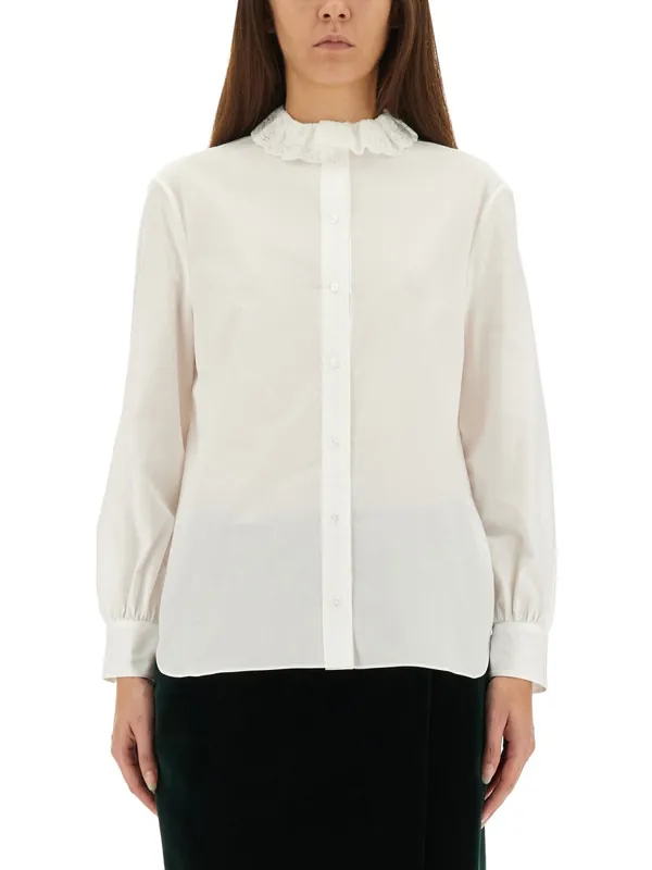 Pierrot Collar Shirt - Saint Laurent