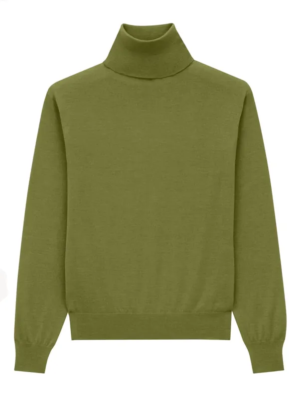 Cashmere, Wool And Silk Turtleneck Pullover - Saint Laurent
