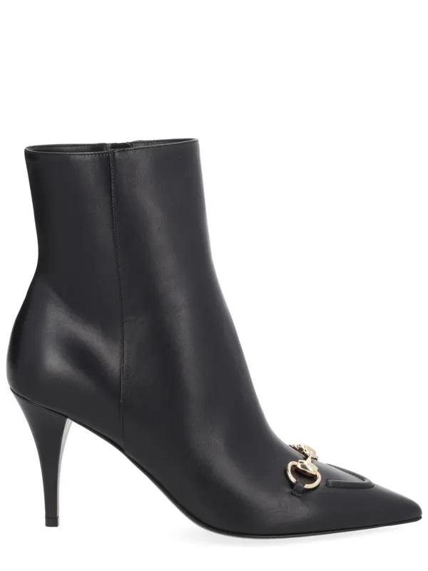 Boot With Clamp - Gucci