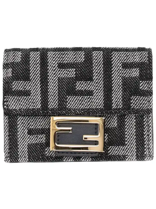 "Trifold Baguette" Wallet - Fendi