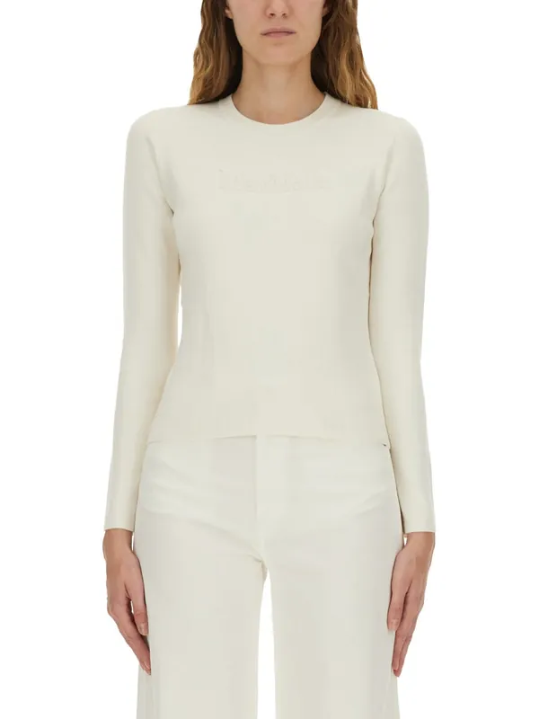 Jersey With Logo - Max Mara