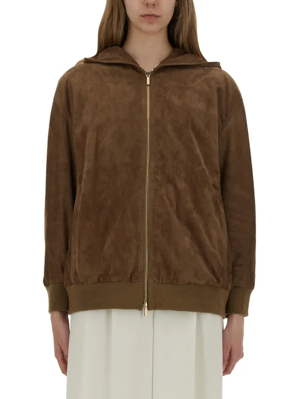 "Zeno" Leather Jacket - 'S Max Mara