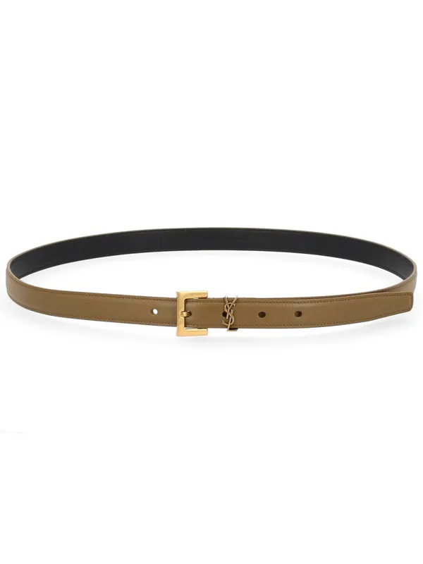 Thin "Cassandras" Belt - Saint Laurent