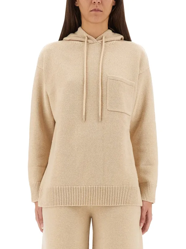 Liana" Hooded Sweater - Max Mara