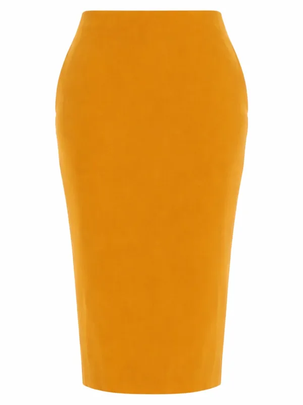 Midi Pencil Skirt - Saint Laurent