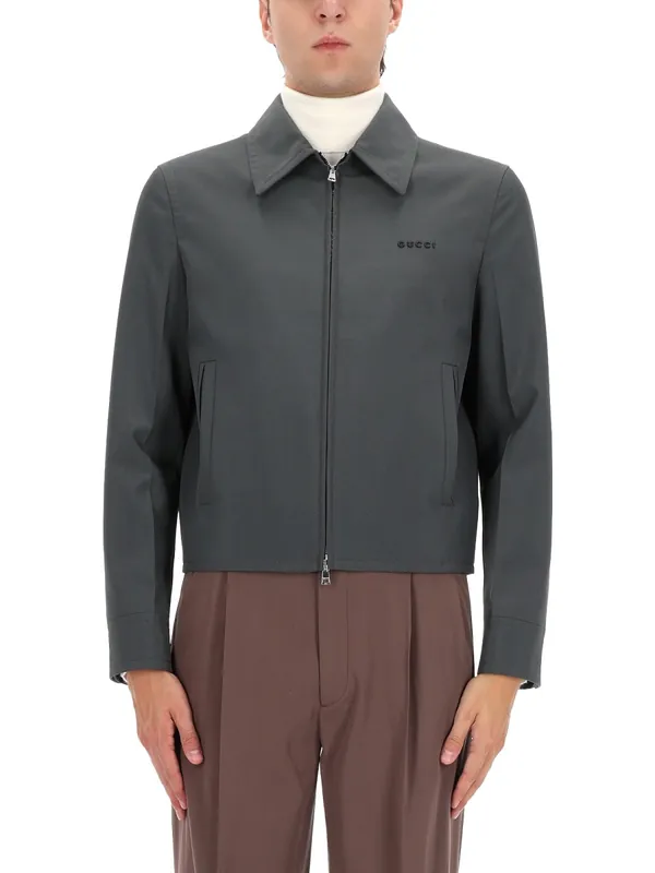 Jacket With Zip - Gucci
