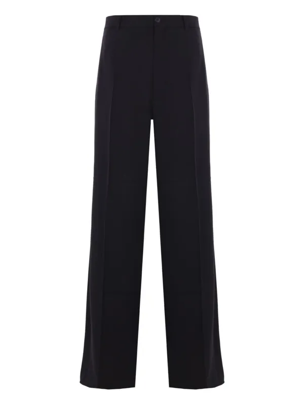 Wool Blend Tailored Pants - Balenciaga