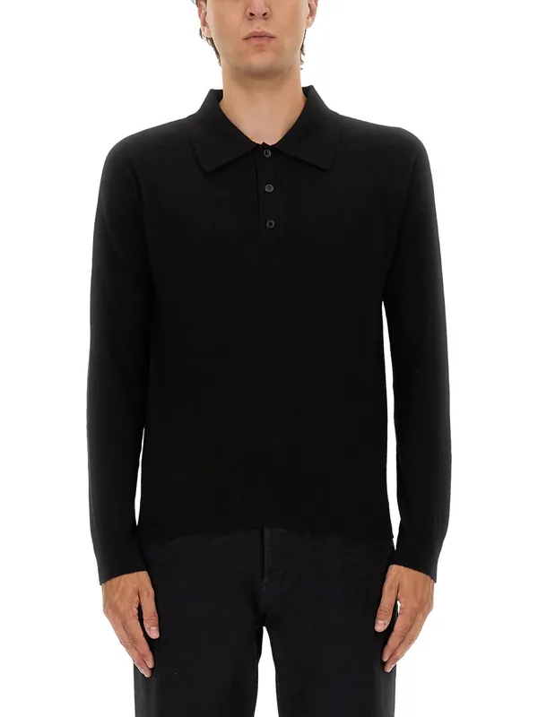 Wool Polo. - Saint Laurent