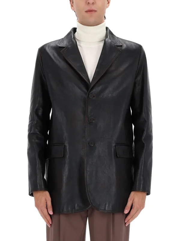 Leather Jacket - Gucci