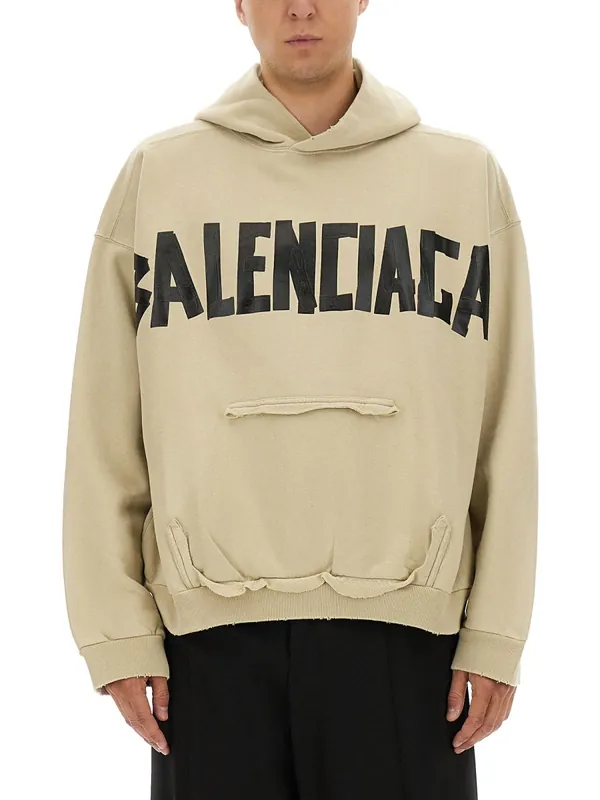 "Tape Type" Sweatshirt - Balenciaga