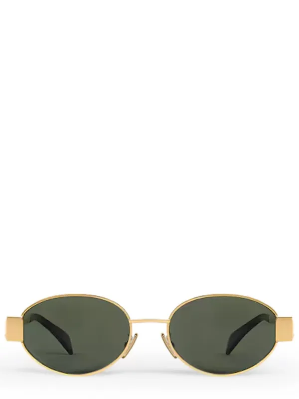 "Triomphe Metal 01" Sunglasses - Celine