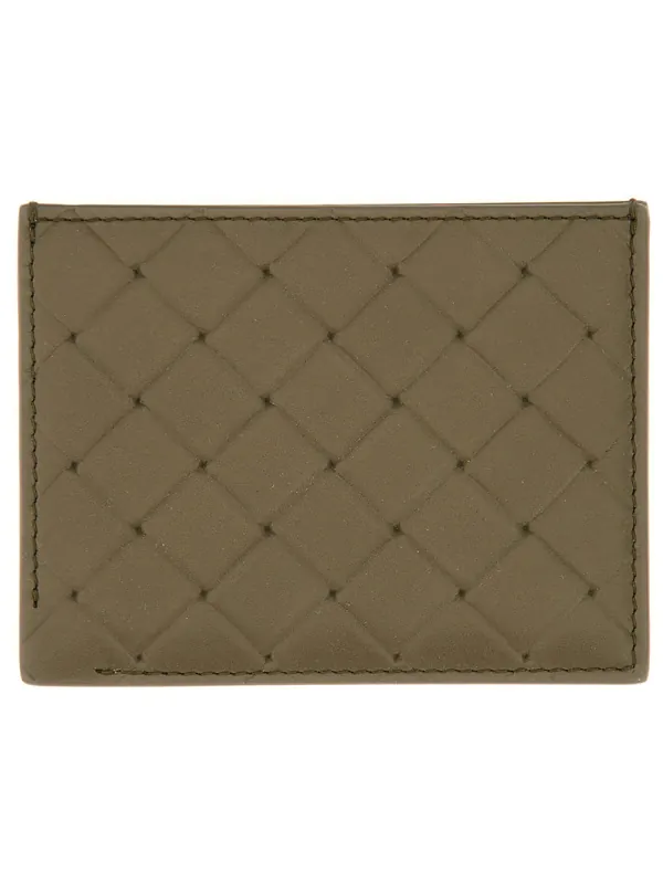 Card Holder "Woven Stamp" - Bottega Veneta